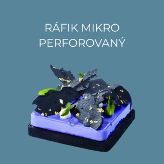 Ráfik mikroperforovaný - štvorec