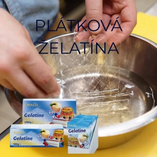 Plátková želatína 20g