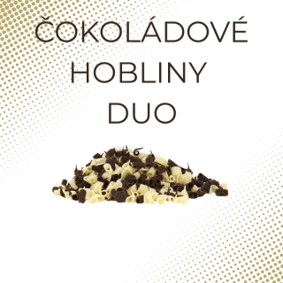 Čokoládové  Hobliny mikro DUO, 4 kg