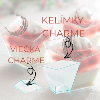 Viečko na kelímky Charm 180ml (10ks)