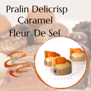 Praline Delicrisp Caramel Fleur De Sel 5kg