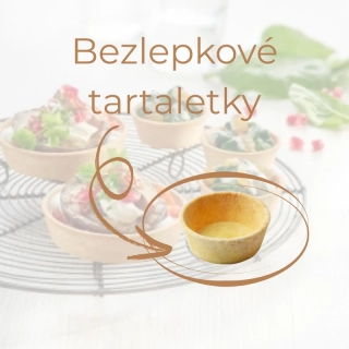 Tartaletky sladké BEZLEPKOVÉ pr. 5cm/ 70ks