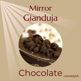 Mirror Gianduja Chocolate 6 kg - zrkadlová poleva nugát