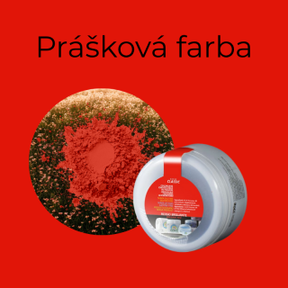 Červená prášková farba vo vode rozpustná 100g
