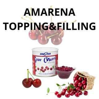 Fruit Topping&filling Cherry 60%/ 2,6lg