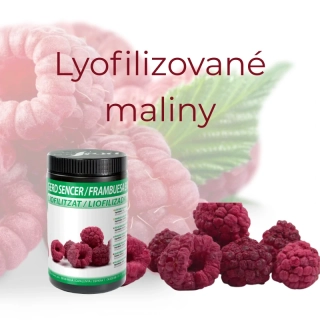 Lyofilizované maliny celé  75g