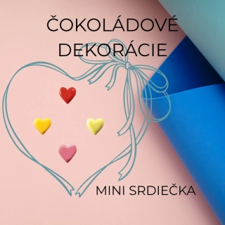 Mini srdiečka 4 druhy