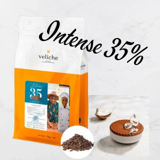 Intense 35% - Belgická mliečna čokoláda 2,5kg